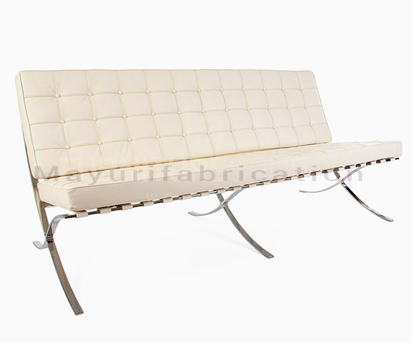 Metal Sofa Three Seater
