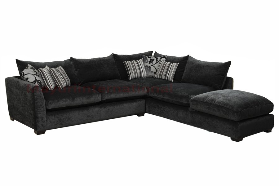 L Shape Fabric Sofa