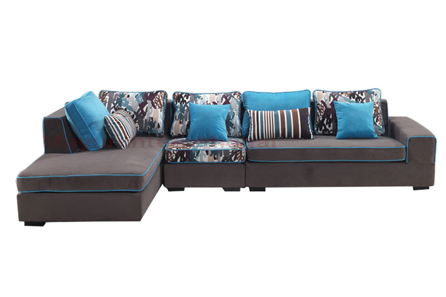 L Shape Fabric Sofa