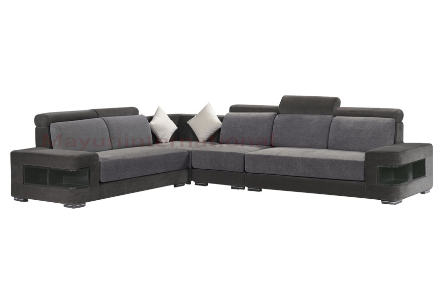 L Shape Fabric Sofa
