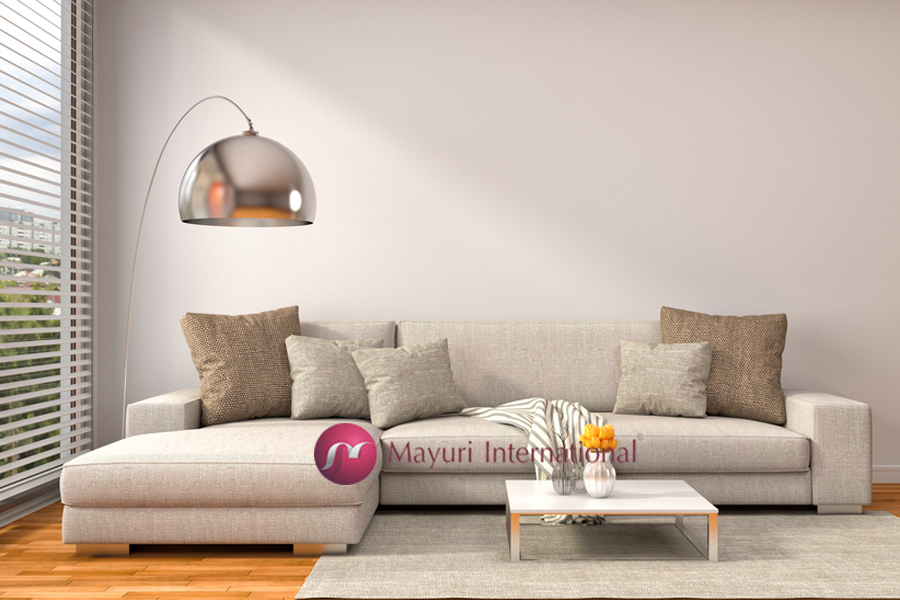 L Shape Fabric Sofa