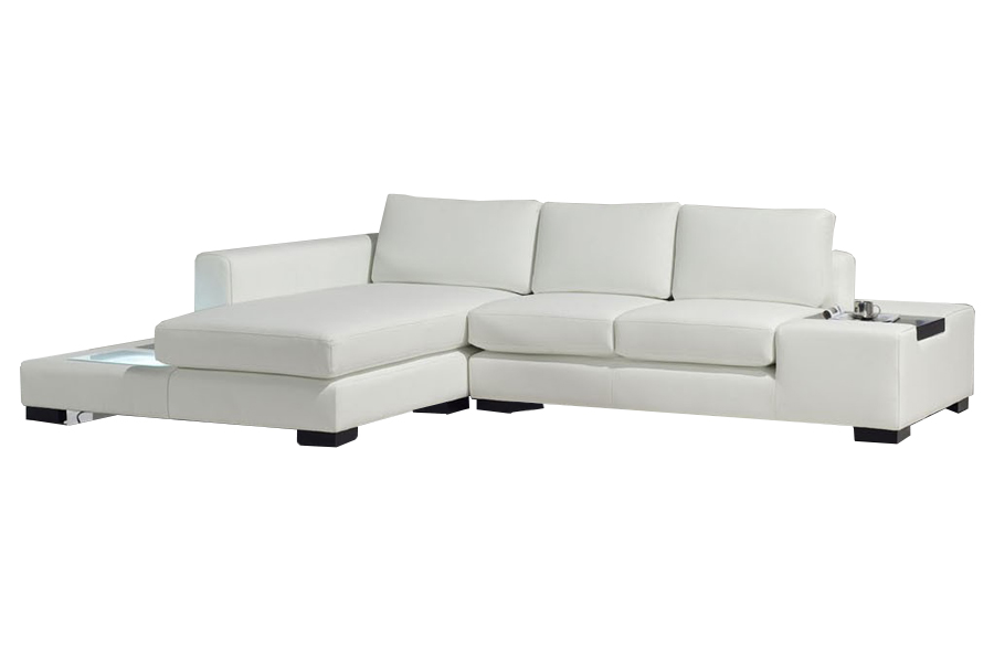 L Shape Leatherite Sofa
