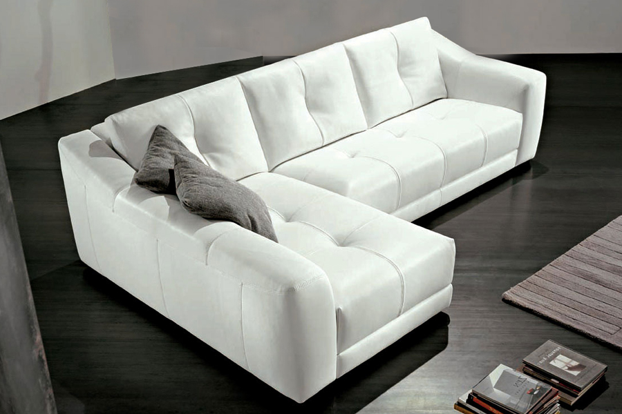 L Shape Leatherite Sofa