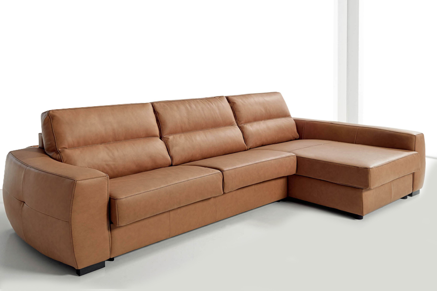 L Shape Leatherite Sofa