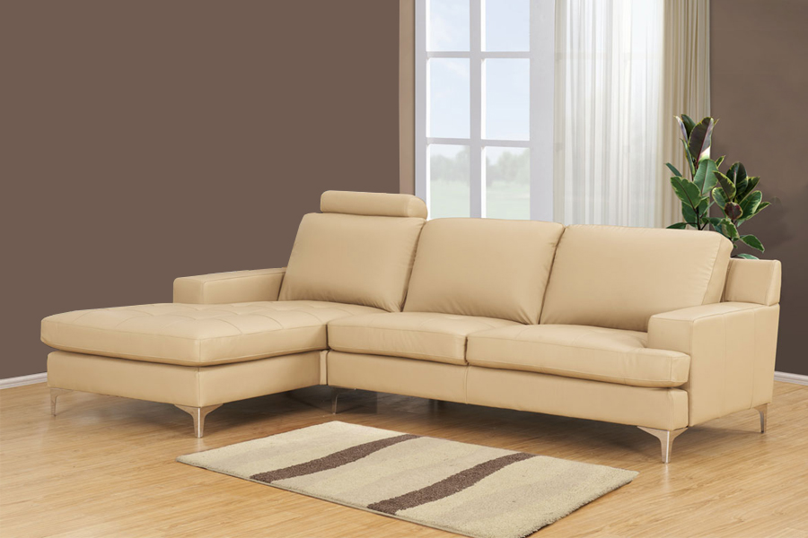 L Shape Leatherite Sofa