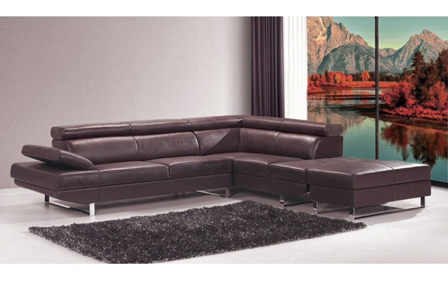 L Shape Leatherite Sofa