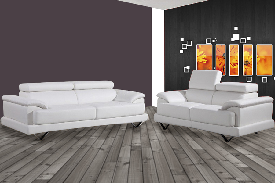 L Shape Leatherite Sofa