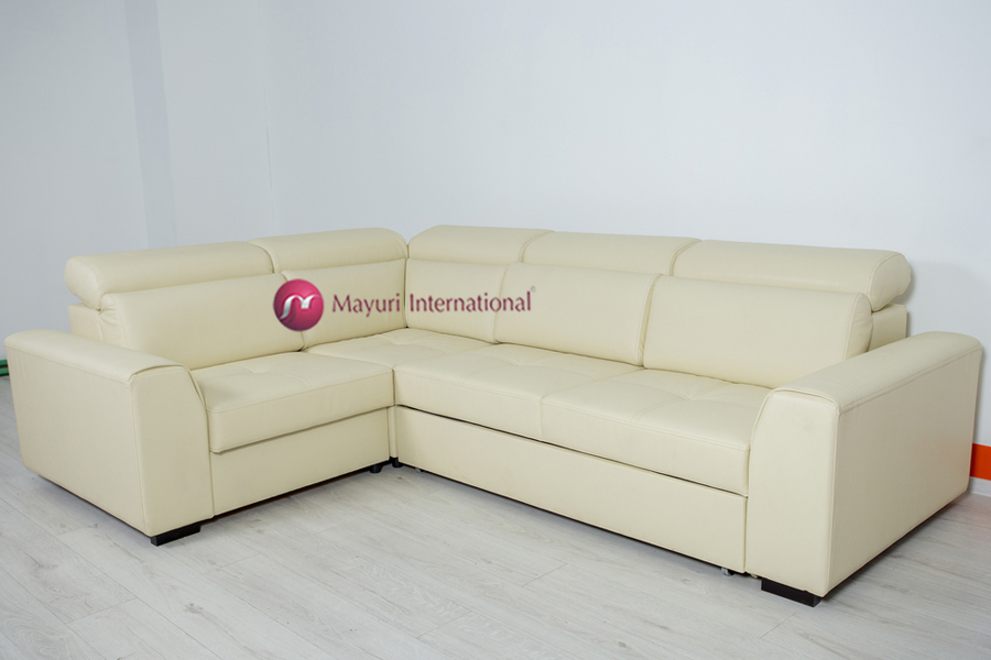 L Shape Leatherite Sofa